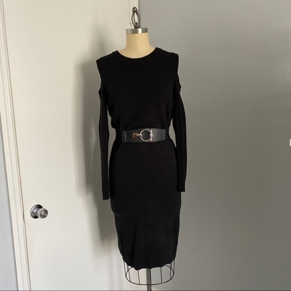 Torrid Cold Shoulder Bodycon Dress - Picture 1 of 5